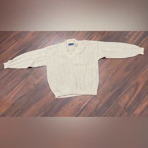 Vintage Cambridge Classics By Mervyns Sweater Pull Over Men’s Large Made In USA
